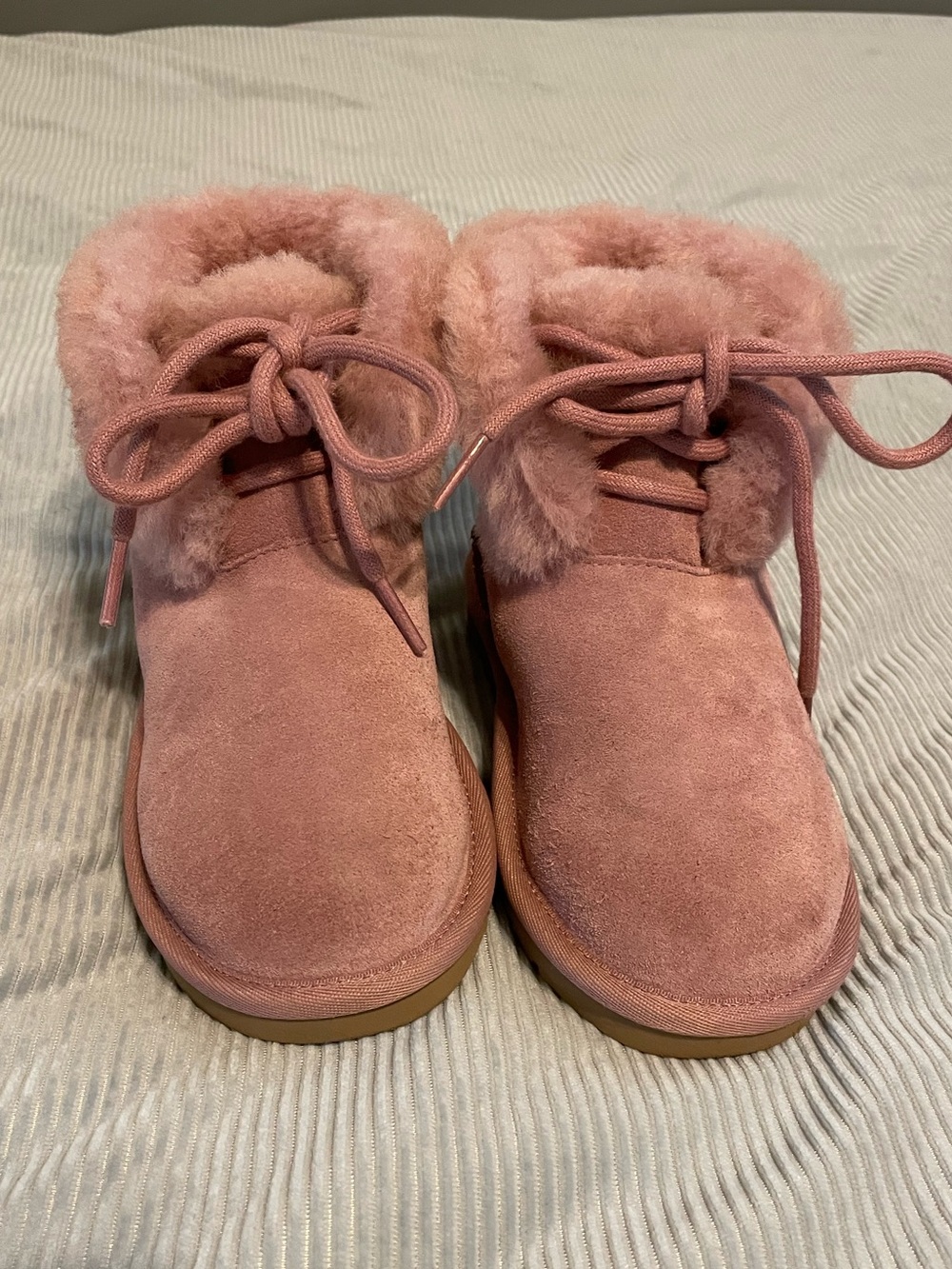 UGG Kids Rose Mini Posy Boots, Size 12 - NWOT